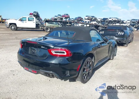 2017 Fiat 124 Spider Elaborazione Abarth from USA, damaged, VIN JC1NFAEK9H0125480